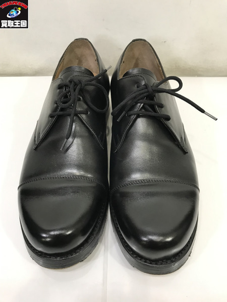 HEINRICH DINKELACKER Rio gerade Kappe 7 1/2 ハインリッヒディンケラッカー 黒/ブラック シューズ[値下]