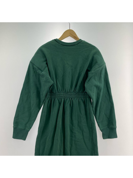 JOHN LAWRENCE SULLIVAN スウェットワンピース M グリーン