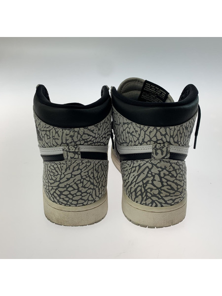 NIKE AJ1 RETRO HIGH OG White Cement/27㎝