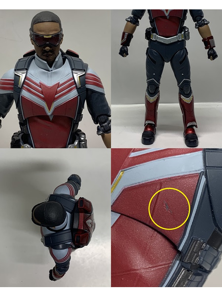 S.H.Figuarts ファルコン （ファルコン＆ウィンター・ソルジャー） 開封品 欠品あり S.H.フィギュアーツ マーベル MARVEL [値下]