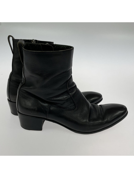 靴 JONNY BOOTS サイドジップブーツ 42 1/2 ブラック