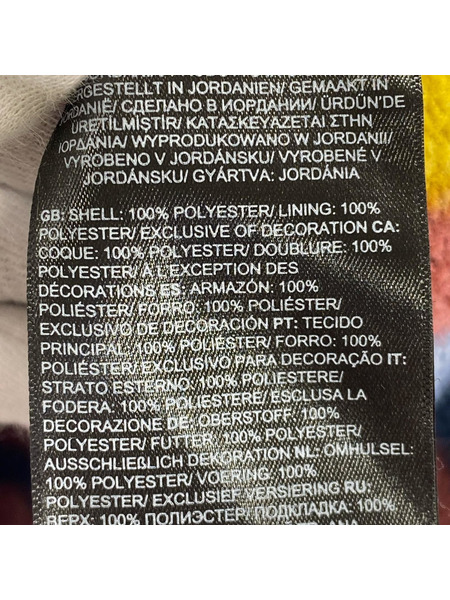 THE NORTH FACE スウェット・トレーナー 総柄ハーフスナップ (S) マルチカラー