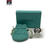 TIFFANY&Co ティファニー ダブルラビングハートリング 12号 シルバー