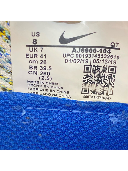 NIKE スニーカー Air Vapormax Flyknit 3 Turquoise Crimson