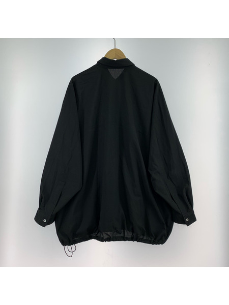 FreshService ブラック長袖シャツ FreshService(フレッシュサービス) 24SSWASHABLE WOOL L S TEE