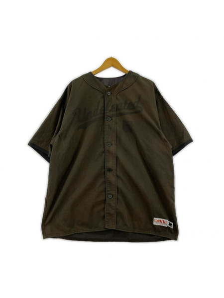 UNDEFEATED 半袖シャツ ベースボールシャツ XL