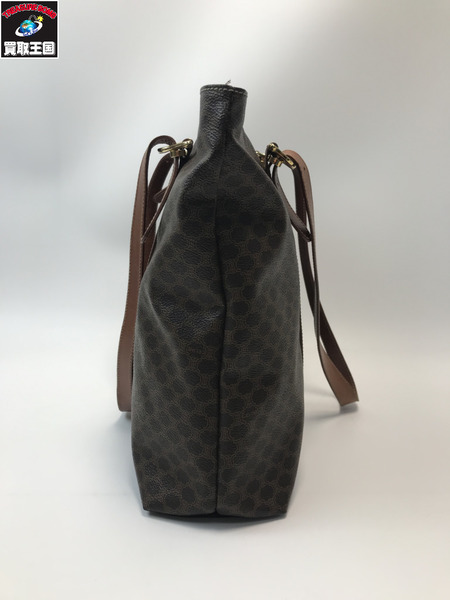 CELINE セリーヌ トートバッグ マカダム柄 ブラウン