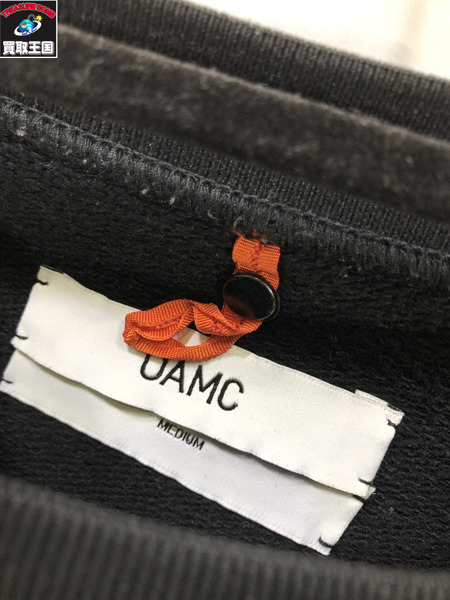 OAMC ロゴ バックペイント スウェット M/黒/ブラック/オーエーエムシー/メンズ/トップス/カットソー[値下]