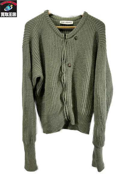 Our Legacy 23AW ZIP WRAP CARDIGAN 44｜商品番号：2200028041667