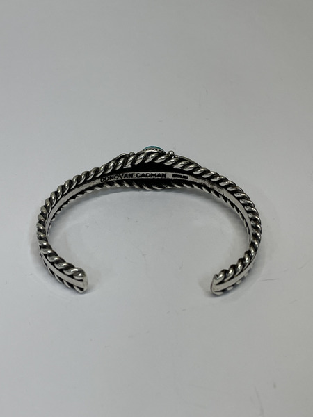 ナバホ Donovan Cadman ターコイズ ツイストバングル