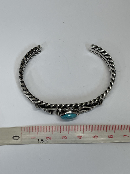 ナバホ Donovan Cadman ターコイズ ツイストバングル