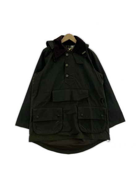 Barbour ジャケット Barbour ロングショアマン カーキ(36)