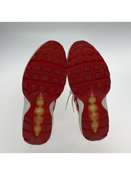 NIKE スニーカー AIR MAX 95 RED 27.5cm US9.5