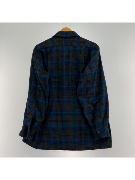 PENDLETON 長袖シャツ チェックシャツ 青