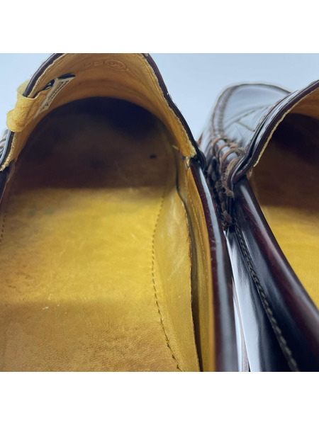 VISVIM シューズ FABRO CG-FOLK コインローファー ブラウン