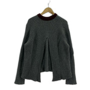 MARNI ニット・セーター バックオープン グレー