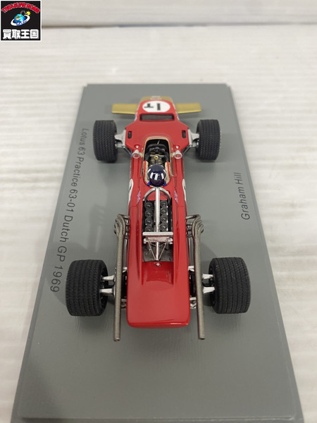 1/43スケールカー Spark Lotus 63 Dutch GP 1969