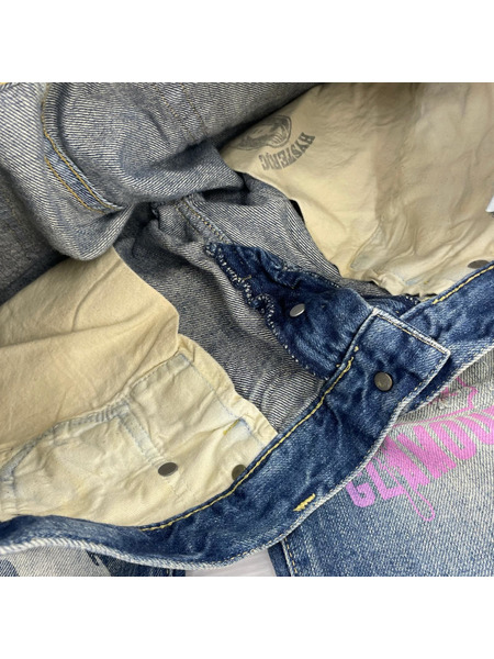 HYSTERIC GLAMOUR デニム・ジーンズ ペイントスタッズデニム M
