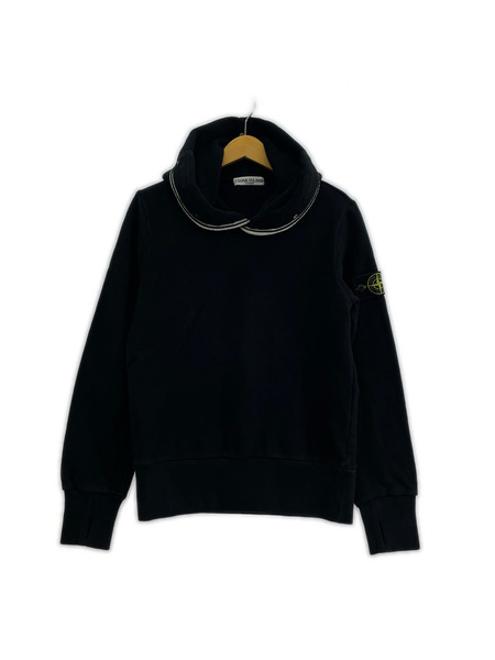 STONE ISLAND パーカー 10AW フードスナップワッペンパーカー (S) 黒