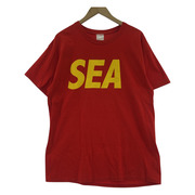 WIND AND SEA 半袖Tシャツ・カットソー (L) 赤