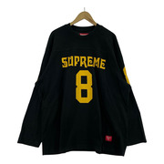 Supreme 25SS Affiliated L/S Football Top XXL 黒黄