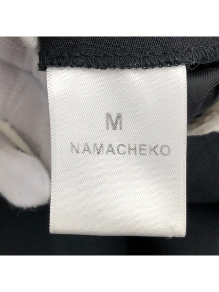 NAMACHEKO. スラックス M 黒