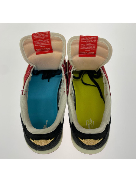 NIKE スニーカー Trophy Room × Air Jordan 1 Low OG Sail and[値下]