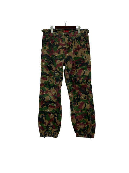 Supreme パンツ 17SS FIELD PANT SWISS CAMO CARGO[値下]