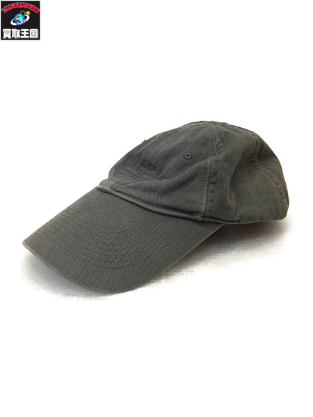 BALENCIAGA 22AW BB PARIS ICON CAP ロゴ刺繍キャップ ブラック