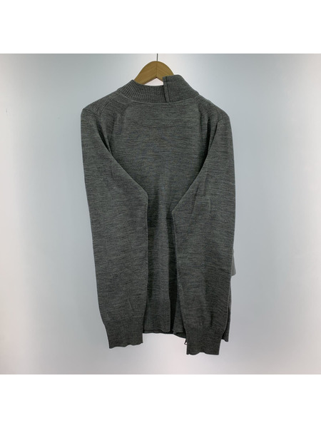 Sacai ニット・セーター Wool Knit Suiting Jacket グレー 1