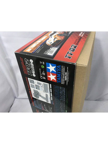 ラジコン タミヤ 1/10 RC au TOM’S GR Supra(TT-02シャーシ)