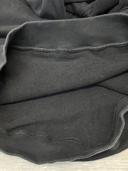 SAINT LAURENT ミニロゴプルオーバーパーカー S 黒 TT09 464581 YB2PG