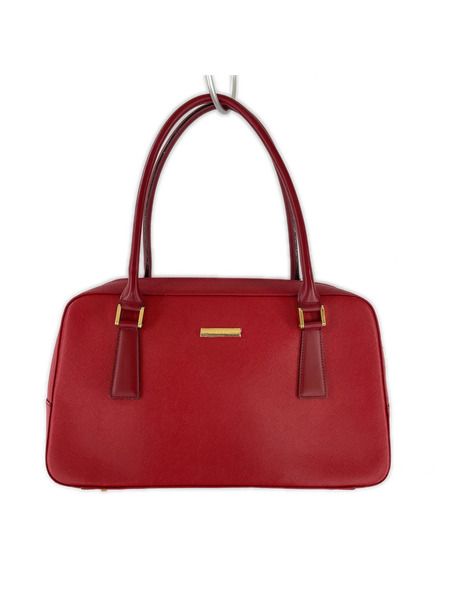 BURBERRY ハンドバッグ レザーハンドバッグ レッド