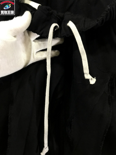 BLACK COMME des GARCONS ひざ丈スカート AD2019 ポリウールスカート XS