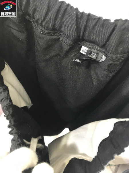 BLACK COMME des GARCONS ひざ丈スカート AD2019 ポリウールスカート XS