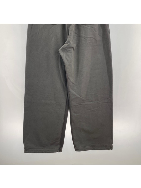 Call GARMENT DYED WIDE SWEAT TROUSERS チャコール (2) タグ付キ