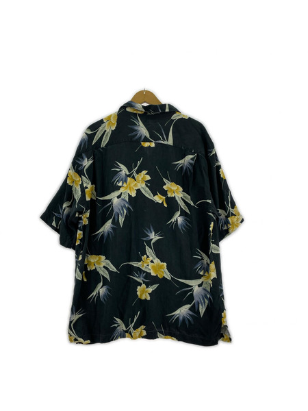 Tommy Bahama 半袖シャツ アロハ シルク (L)