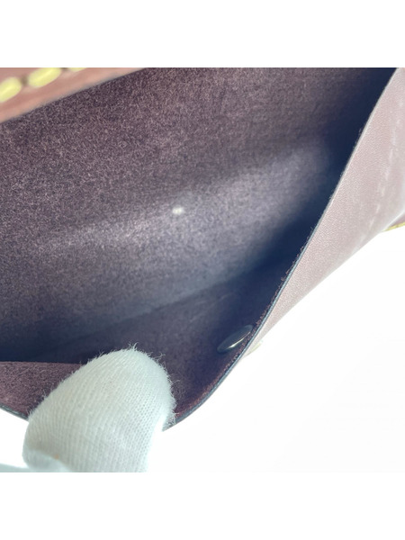 SAAD 長財布 レザー ブラウン