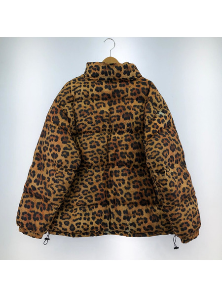 Subciety ジャケット リバーシブル 中綿ジャケット レオパード L
