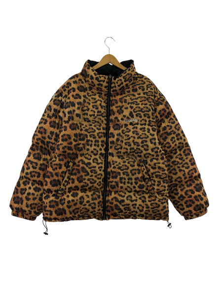 Subciety ジャケット リバーシブル 中綿ジャケット レオパード L