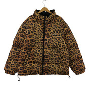 Subciety ジャケット リバーシブル 中綿ジャケット レオパード L