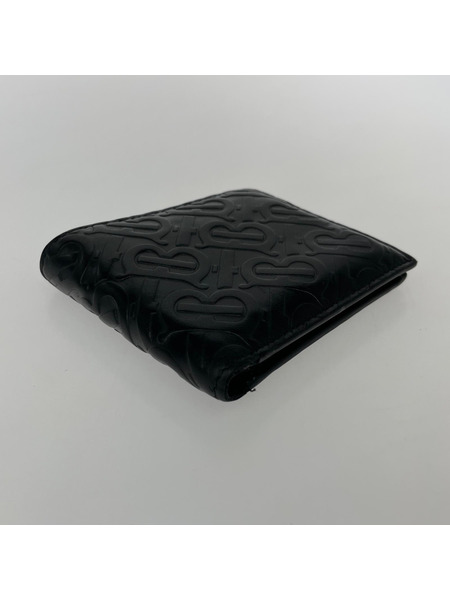 BURBERRY コンパクトウォレット 二ツ折リ モノグラム レザー[値下]