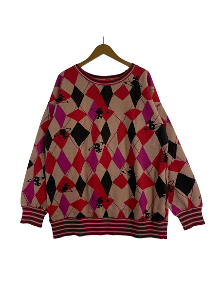 Vivienne Westwood red label　アーガイル スウェッ ト SIZE 00