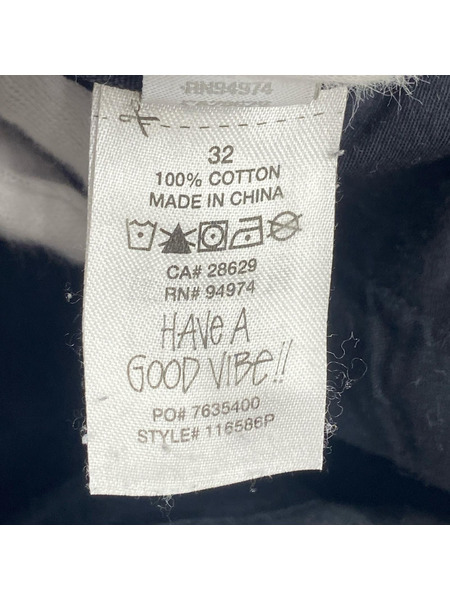 STUSSY パンツ リップストップ カーゴパンツ 黒