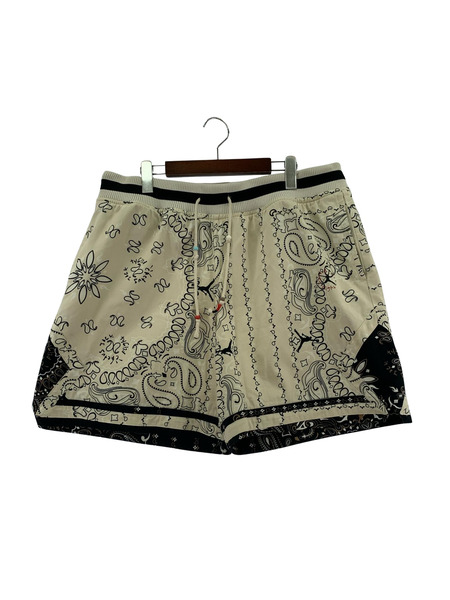 NIKE ショートパンツ JORDAN×Travis Scott ペイズリー柄 XL