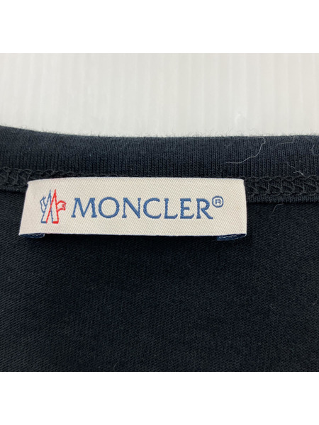 MONCLER　数字ロゴTシャツ/L/黒[値下]