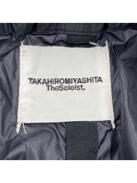 TAKAHIRO MIYASHITA The SoloIst. パンツ ナイロンパンツ/ブラック/samp0001