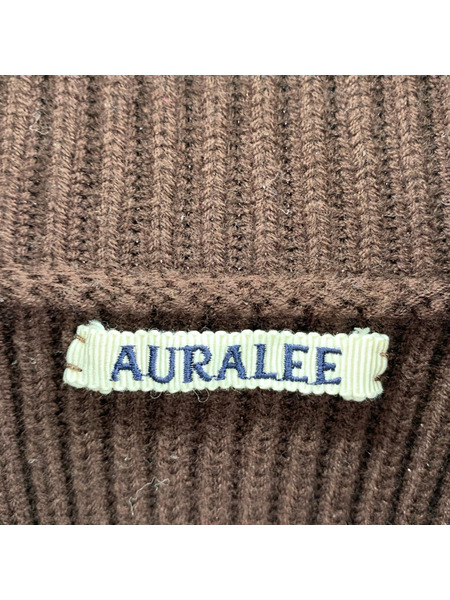 AURALEE ニット・セーター タートルネックリブニット[値下]