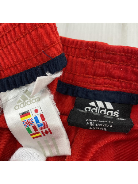 adidas 国旗タグ トラックパンツ/レッド[値下]
