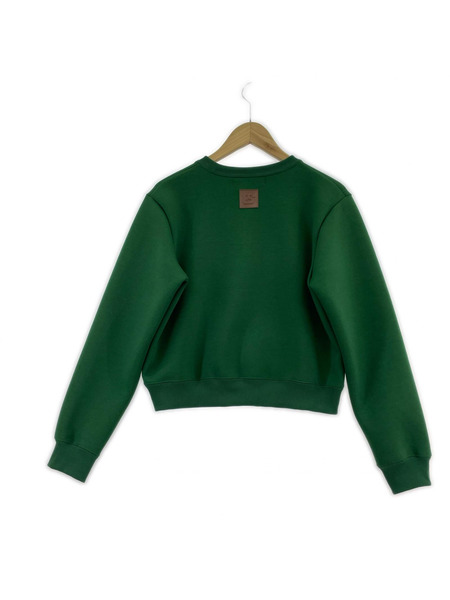 ソノ他 ESSENTIAL DOUBLE STANDARD GREEN プルオーバー